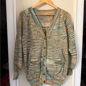 Misha And Puff space dye cardigan